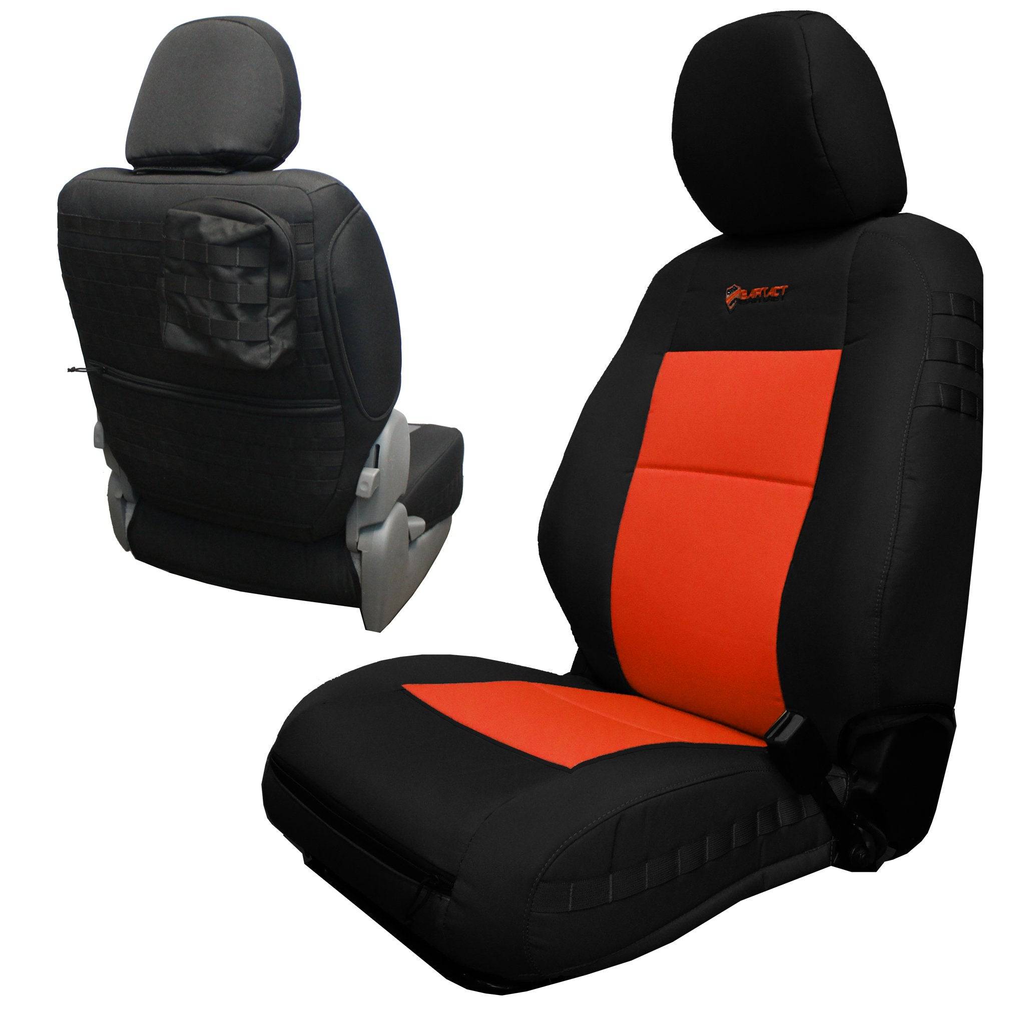 Toyota Tacoma tactical seat covers for 2nd and 3rd gen trucks